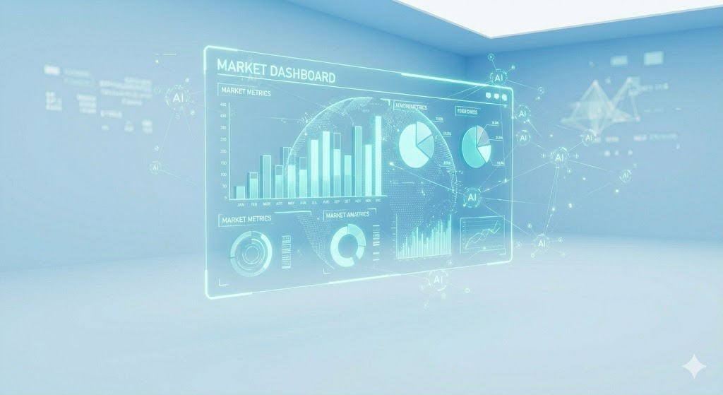 Competitive Intelligence market dashboard analytics
