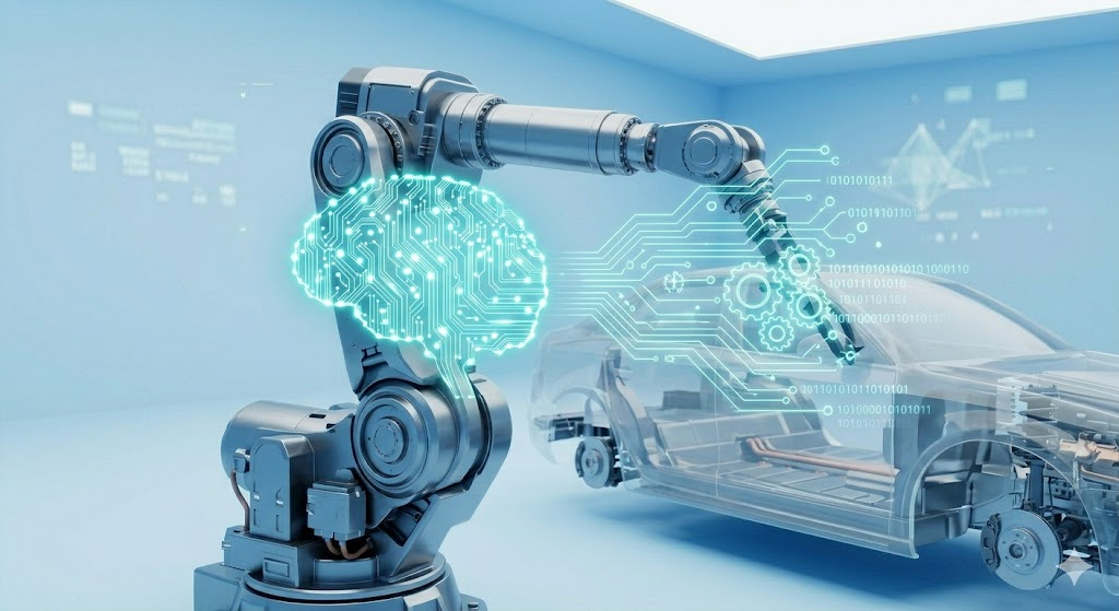 AI ML Automation robot arm engineering
